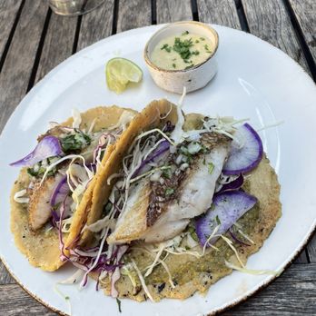 peasants FEAST - Rockfish tacos - American Near Me - Solvang, California peasants FEAST - Rockfish tacos - American Near Me - Solvang, California