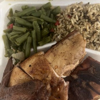 Burns Original BBQ - You know what the lick read! Burns for the win!   Burns = Bae. Chicken dinner is hitting. Go get you some! - Barbeque Near Me - Houston, Texas