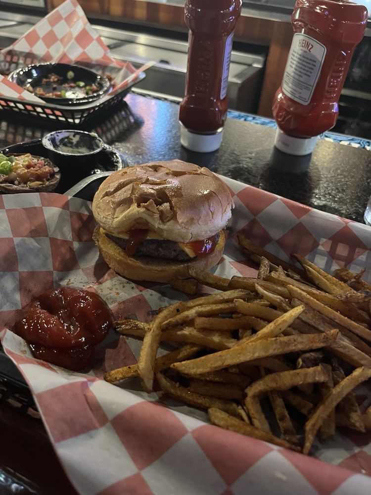 Food from Broney's Alumni Grill