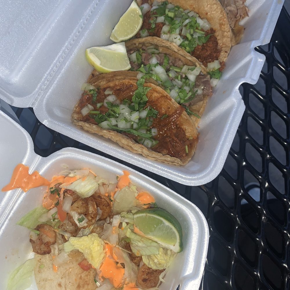 Las Brazas Taqueria - Other tacos (all meats except chicken). We also got a shrimp torta!! - Tacos Near Me - Lafayette, Indiana Las Brazas Taqueria - Other tacos (all meats except chicken). We also got a shrimp torta!! - Tacos Near Me - Lafayette, Indiana