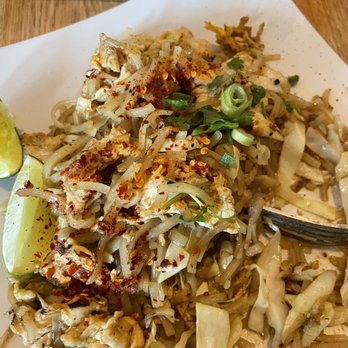 BaanThai Thai Cuisine - Chicken pad Thai (spice 3) - Thai Near Me - San Antonio, Texas BaanThai Thai Cuisine - Chicken pad Thai (spice 3) - Thai Near Me - San Antonio, Texas