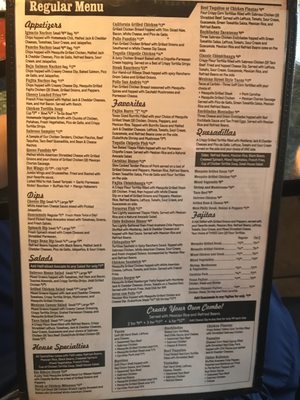 Menu photo 1 Sabroso Mexican Grille Greenville, SC