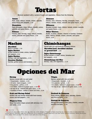 Menu photo 2 Jefe's Mexican Cocina and Cantina Broken Arrow, OK Menu photo 2 Jefe's Mexican Cocina and Cantina Broken Arrow, OK