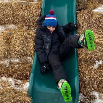 Bosch's Country View Nursery - Hay bales and slides. Fun kids area - Nurseries & Gardening Near Me - Allendale, Michigan Bosch's Country View Nursery - Hay bales and slides. Fun kids area - Nurseries & Gardening Near Me - Allendale, Michigan
