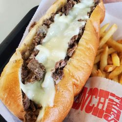 Art's Sandwich Shop - Double meat, double cheese and wet (juicy) with fries!