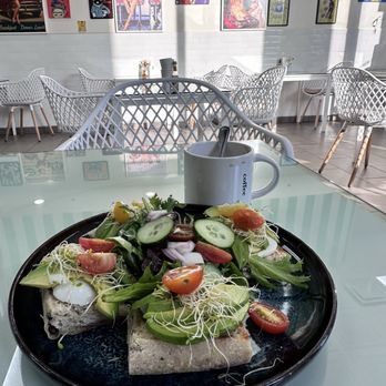 Three Boys Diner - Garden Avocado Ciabatta - Breakfast & Brunch Near Me - Los Angeles, California