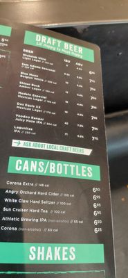 Menu photo 1 Hopdoddy Burger Bar Fort Worth, TX