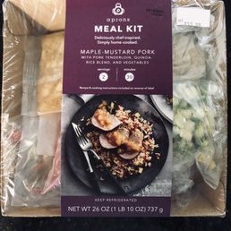 Maple Mustard Pork meal kit! Dinner is Done! Maple Mustard Pork meal kit! Dinner is Done!