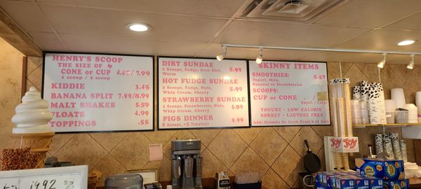 Henry's Homemade Ice Cream by null