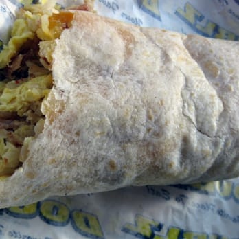Doublz - Bacon/Egg Breakfast Burrito - Burgers Near Me - La Puente, California
