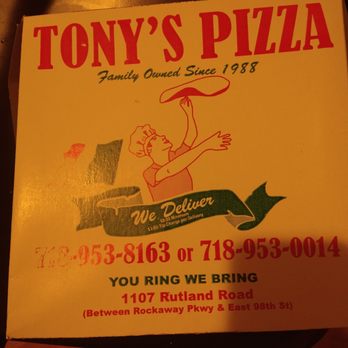 Tony's Pizza - Pizza Near Me - Brooklyn, New York