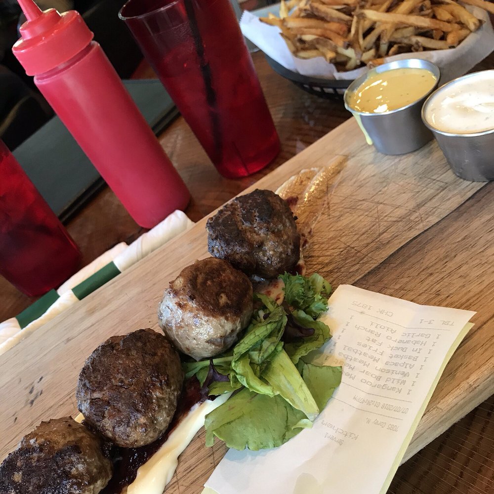 Game - Jalapeño ranch was very tasty and the garlic aioli was solid, pretty standard. - Burgers Near Me - Louisville, Kentucky Game - Jalapeño ranch was very tasty and the garlic aioli was solid, pretty standard. - Burgers Near Me - Louisville, Kentucky