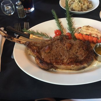 Galazio Restaurant - Tomahawk steak with lobster 10+ - Mediterranean Near Me - La Plata, Maryland