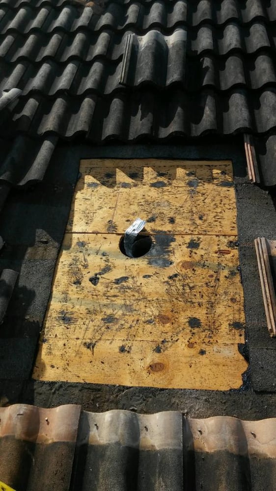 Slide of Paul Bange Roofing