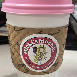 micki’s mochas - Brown sugar cinnamon oat latte. First latte purchased in 2023!