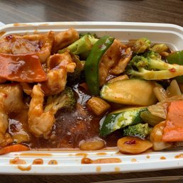 Chicken in hot garlic sauce
