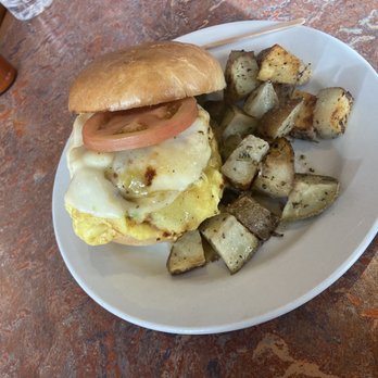 On and Off Cafe - Spicy breakfast sandwich - Breakfast & Brunch Near Me - Denver, Colorado