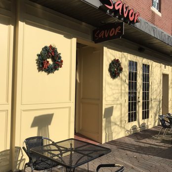 Savor Restaurant - Savor's Facade - New American Near Me - Somerville, New Jersey