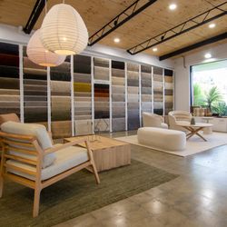 Terrace Floors & Furnishings - Showcasing Armadillo's beautiful range of rugs in the Terrace Floors + Furnishings showroom.