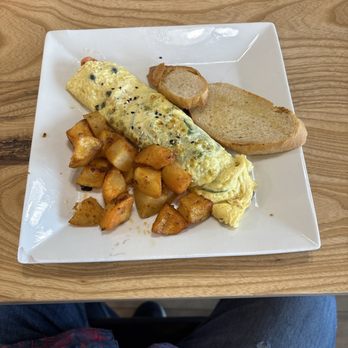 Crepeccino - Smoked Salmon Omelette. - Breakfast & Brunch Near Me - Cibolo, Texas