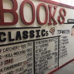 Caesar Creek Flea Market - Awesome book section.