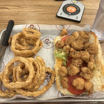The Spot - Uncle Bill's Shrimp PoBoy - Burgers Near Me - Galveston, Texas