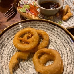 Cold onion rings Cold onion rings