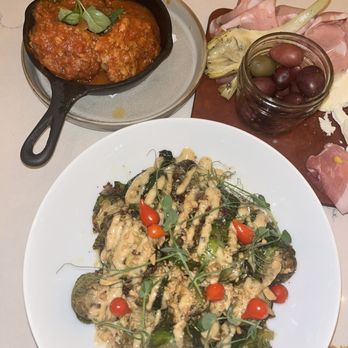 Bastone - Brussels Sprouts & Meatballs - Pasta Shops Near Me - Atlanta, Georgia