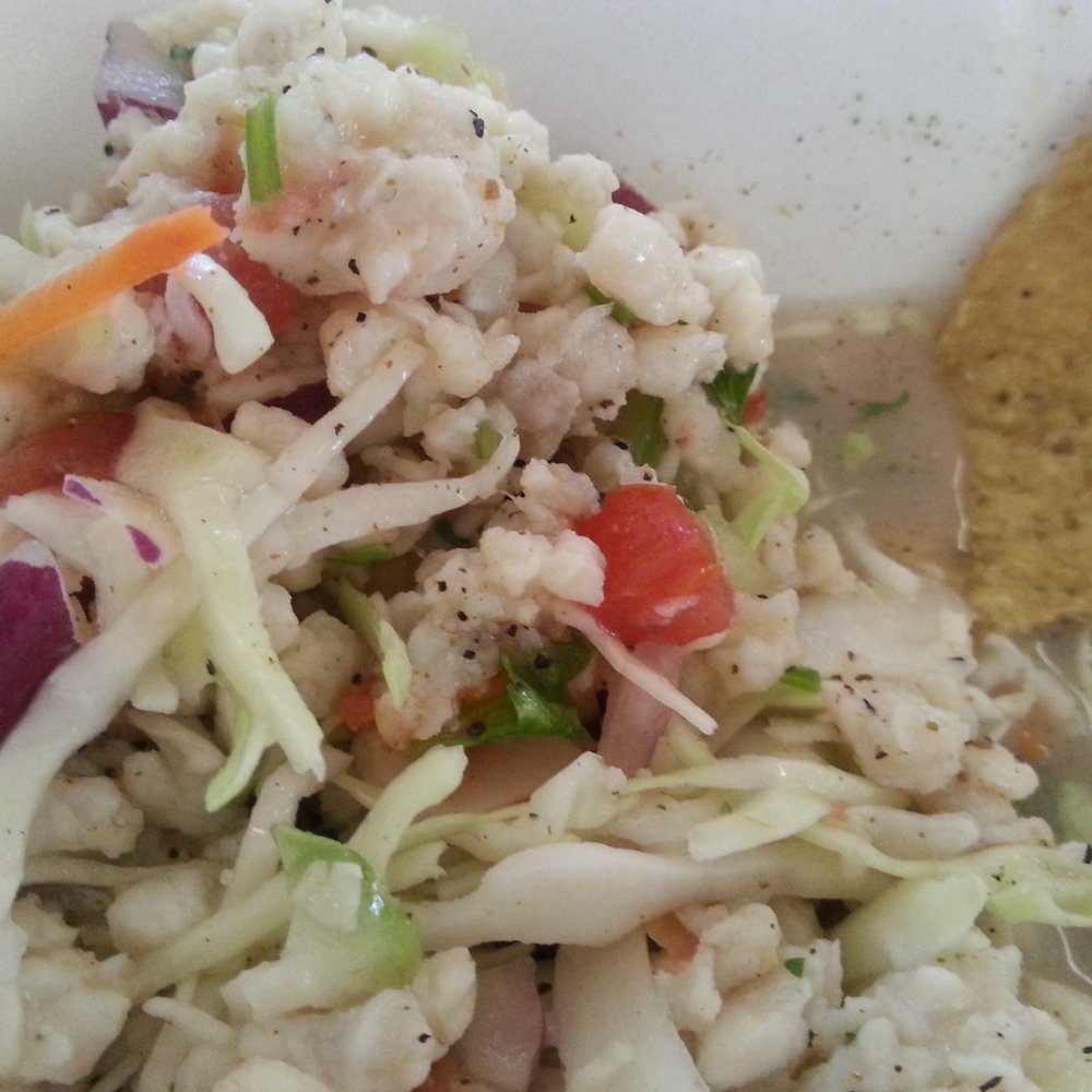 El Rey Del Cocktel - Ceviche de Tostada. - Seafood Near Me