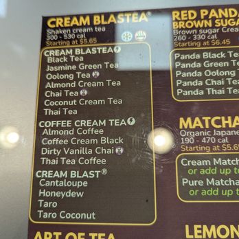 Teapioca Lounge- Alafaya Square - Menu - Bubble Tea Near Me - Oviedo, Florida