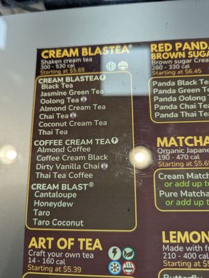 Menu photo 1 Teapioca Lounge- Alafaya Square Oviedo, FL