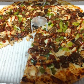 Blackjack Pizza - a slice taken out of a pizza box - Pizza Near Me - Tampa, Florida Blackjack Pizza - a slice taken out of a pizza box - Pizza Near Me - Tampa, Florida