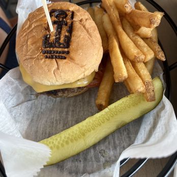 Johnson’s Landing - The children's cheeseburger with fries. - Breweries Near Me - Hamburg, New York Johnson’s Landing - The children's cheeseburger with fries. - Breweries Near Me - Hamburg, New York