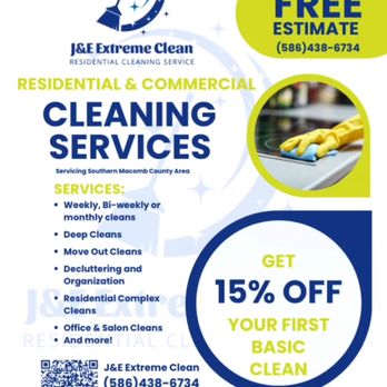 J&E Extreme Clean - Office Cleaning Near Me