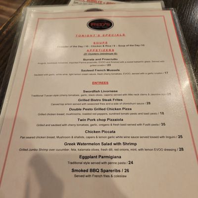 Menu photo 3 Red's Kitchen + Tavern Peabody, MA Menu photo 3 Red's Kitchen + Tavern Peabody, MA