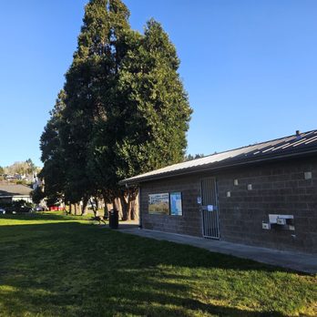 Alki Playground - Bathrooms- closed during winter - Parks Near Me - Seattle, Washington