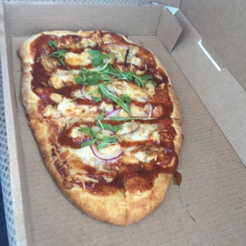 Del Mar Racetrack - BBQ chicken flatbread was another good choice. - Race Tracks Near Me - Del Mar, California Del Mar Racetrack - BBQ chicken flatbread was another good choice. - Race Tracks Near Me - Del Mar, California