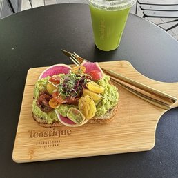 Avocado Smash Toast and the Cure Over Ice
