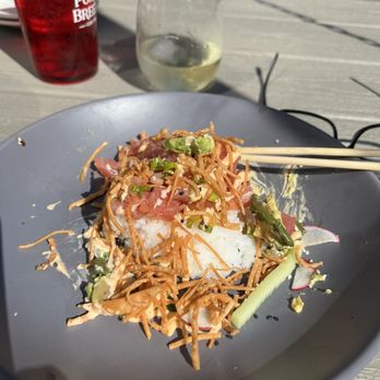 Squid Ink Eclectic Eats & Drinks - Tuna Poke Bowl - Fresh and delicious! - Gastropubs Near Me - Mobile, Alabama Squid Ink Eclectic Eats & Drinks - Tuna Poke Bowl - Fresh and delicious! - Gastropubs Near Me - Mobile, Alabama