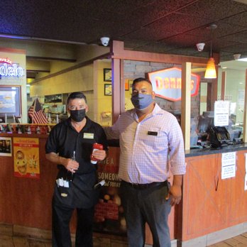 Denny's - Manager Isidoro on right and Alonso too amazing people. - Breakfast & Brunch Near Me - Lake Forest, California
