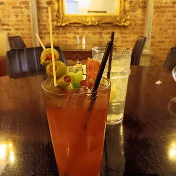 1819 The Restaurant - Every time I've gone, I've gotten a different variation of a bloody mary. But every time I've had one, it's been GOOD! - Steakhouses Near Me - Lawrenceburg, Tennessee 1819 The Restaurant - Every time I've gone, I've gotten a different variation of a bloody mary. But every time I've had one, it's been GOOD! - Steakhouses Near Me - Lawrenceburg, Tennessee