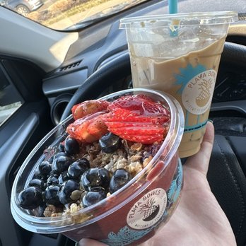 Playa Bowls - Pura vida Bowl & sweet cream cold brew - Coffee & Tea Near Me - St Matthews, Kentucky Playa Bowls - Pura vida Bowl & sweet cream cold brew - Coffee & Tea Near Me - St Matthews, Kentucky