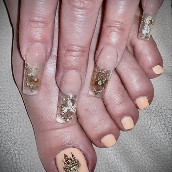 Divas Nails - Full set encapsulation Pedicure gel polish - Nail Salons Near Me - Northridge, California Divas Nails - Full set encapsulation Pedicure gel polish - Nail Salons Near Me - Northridge, California