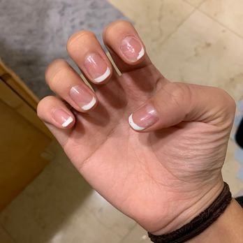La Bella Nails - The opaque film is on 4/5 of my fingers and are bound to chip off soon too. - Nail Salons Near Me - Saratoga, California La Bella Nails - The opaque film is on 4/5 of my fingers and are bound to chip off soon too. - Nail Salons Near Me - Saratoga, California
