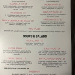 Stone Bridge Bar & Grill at Wild Wood Country Club - Appetizers, soup, and salads