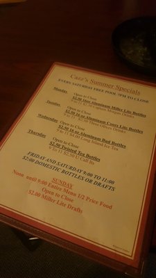 Menu photo 5 Cazz's Bar and Grill Levittown, PA Menu photo 5 Cazz's Bar and Grill Levittown, PA
