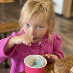 Big River Scoop - Cotton candy ice cream