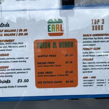 EARL Kaimuki - Menu - Sandwiches Near Me - Honolulu, Hawaii EARL Kaimuki - Menu - Sandwiches Near Me - Honolulu, Hawaii