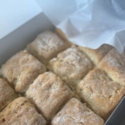 Dozen mini biscuits