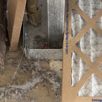 Whispering Pines Condos - A/C closet  that pushes this dust and dirt into the unit - Hotels Near Me - Pigeon Forge, Tennessee